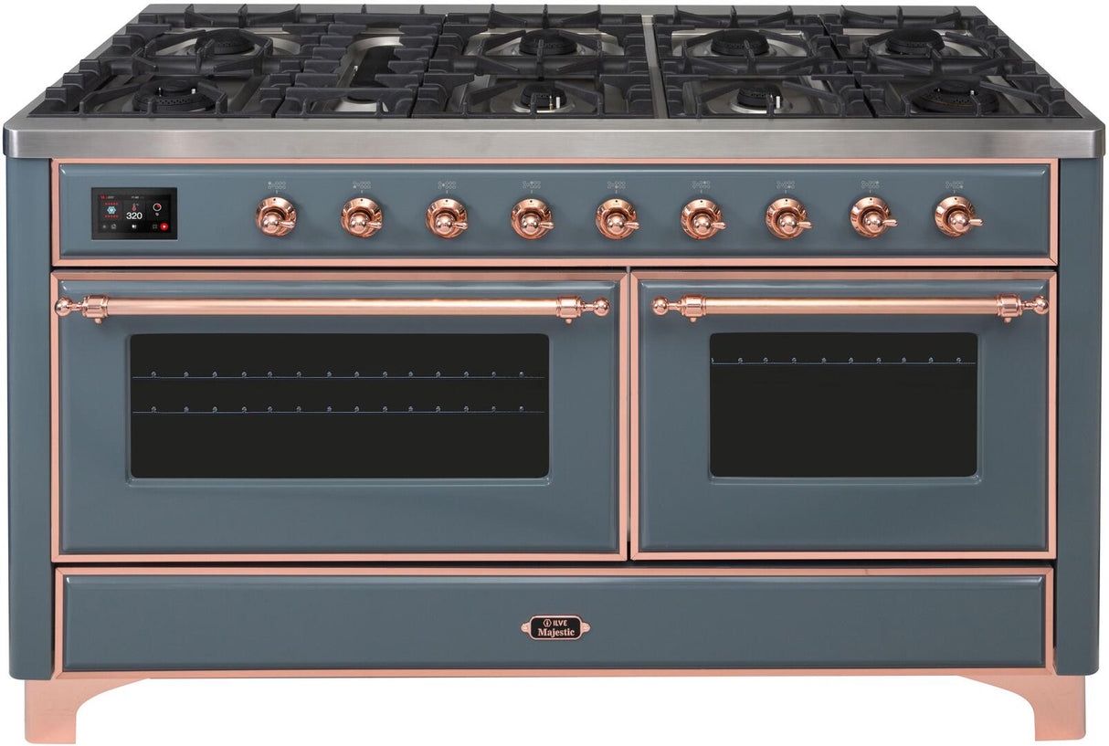 Ilve 60'' Majestic II Dual Fuel Liquid Propane Range