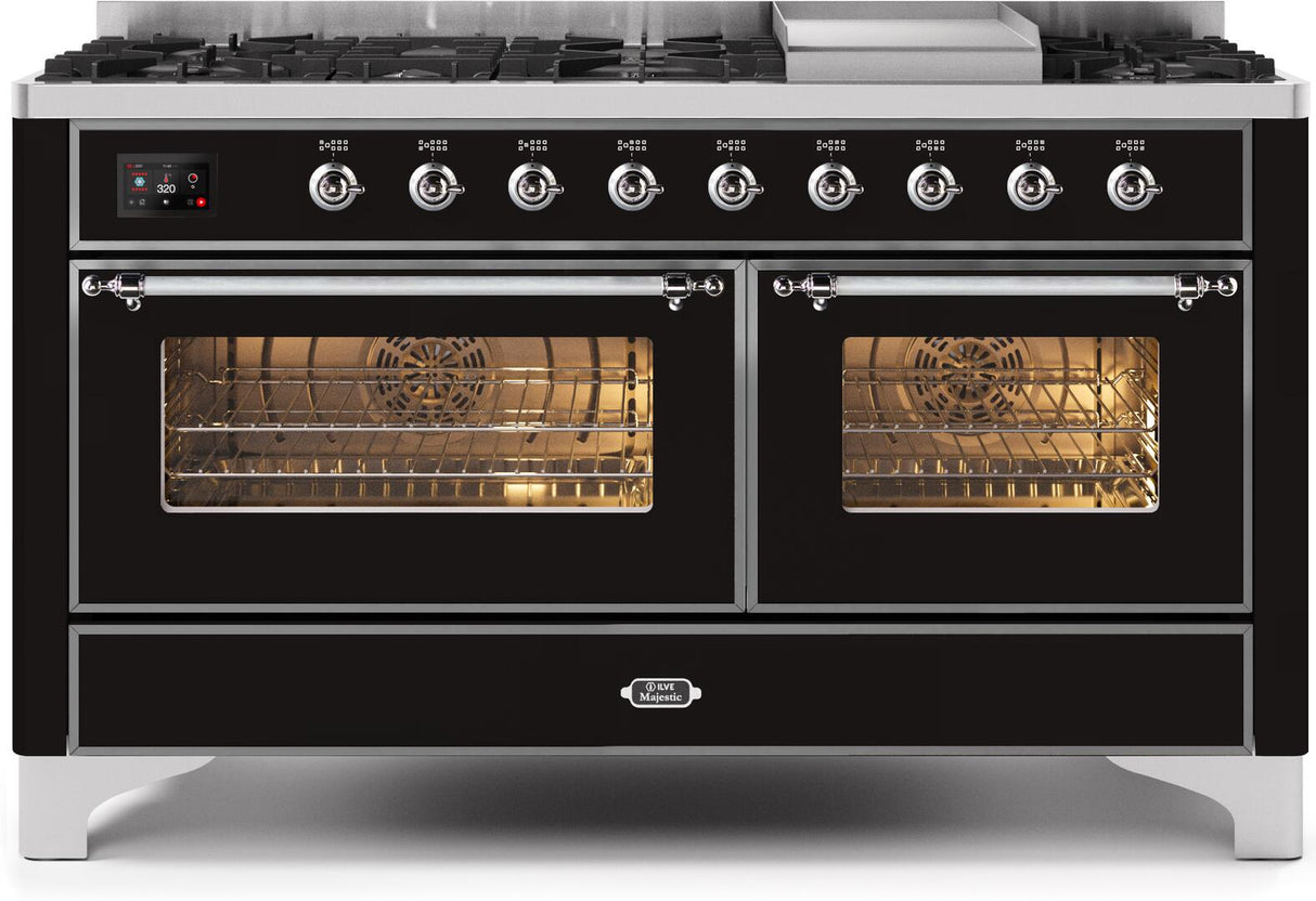 Ilve 60'' Majestic II Dual Fuel Liquid Propane Range