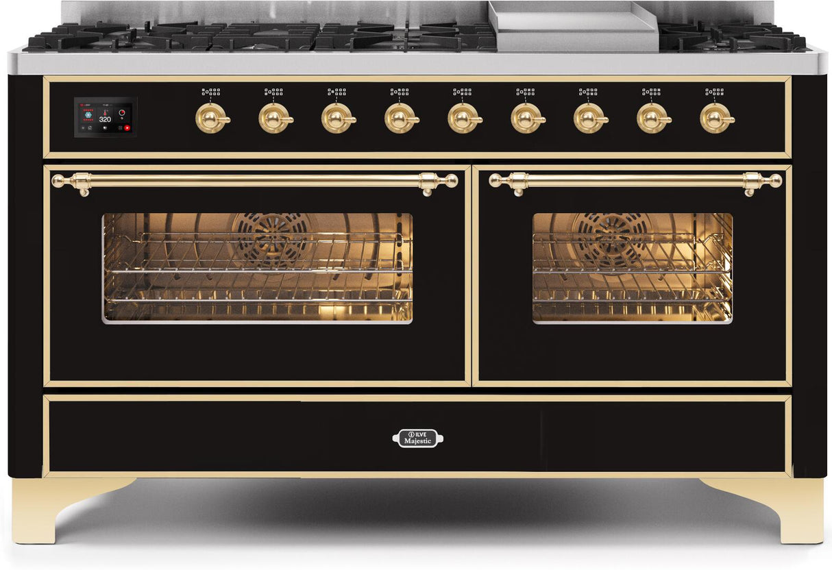 Ilve 60'' Majestic II Dual Fuel Liquid Propane Range