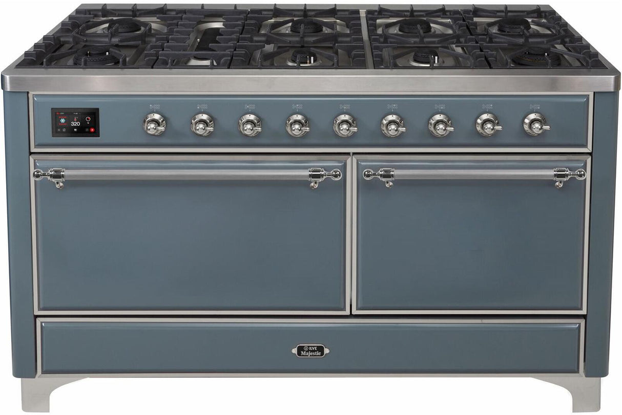 Ilve 60'' Majestic II Dual Fuel Natural Gas Range