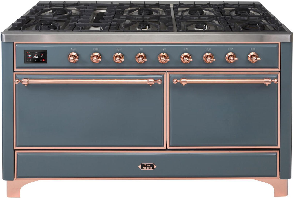 Ilve 60'' Majestic II Dual Fuel Liquid Propane Range