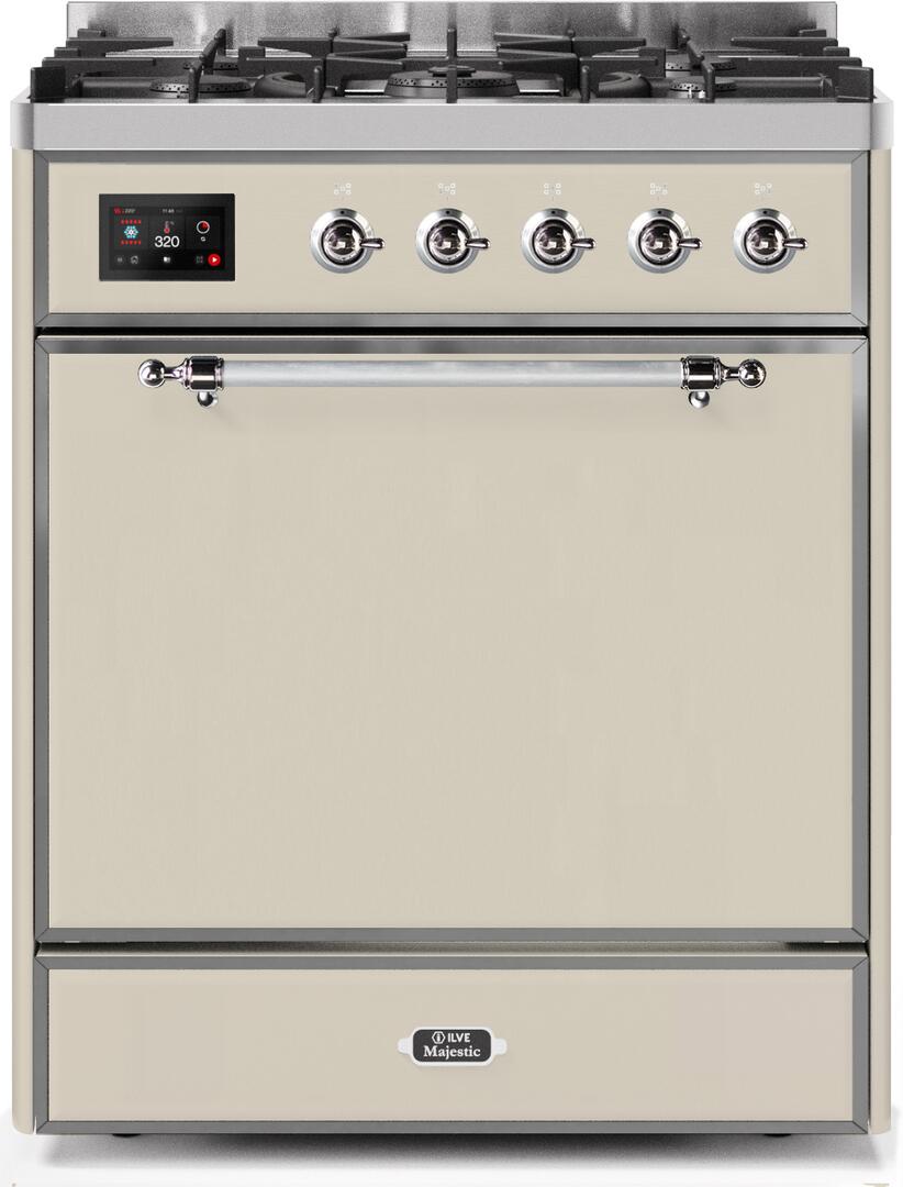 Ilve 30'' Majestic II Dual Fuel Liquid Propane Range