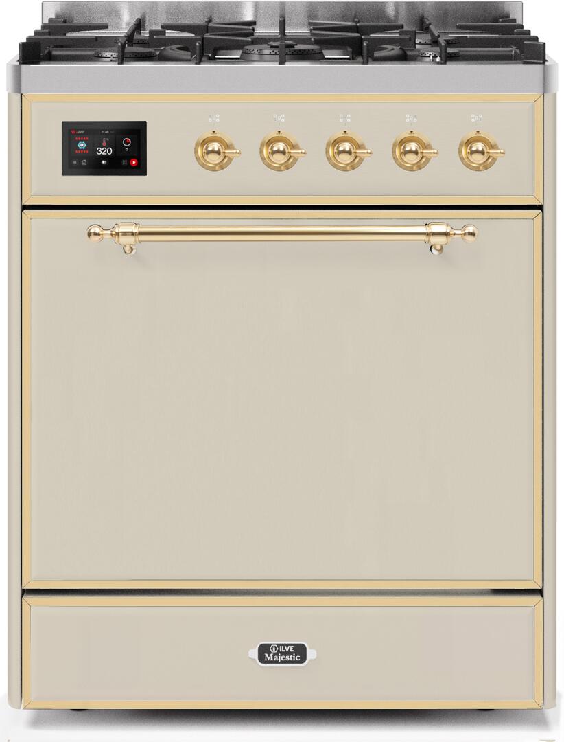 Ilve 30'' Majestic II Dual Fuel Natural Gas Range