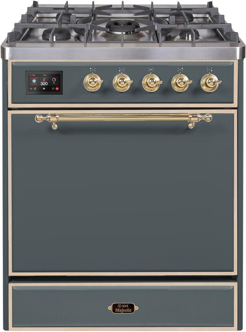 Ilve 30'' Majestic II Dual Fuel Liquid Propane Range