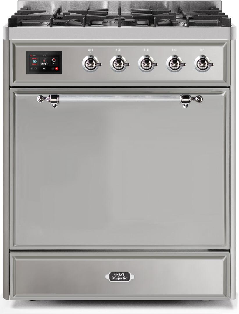 Ilve 30'' Majestic II Dual Fuel Natural Gas Range