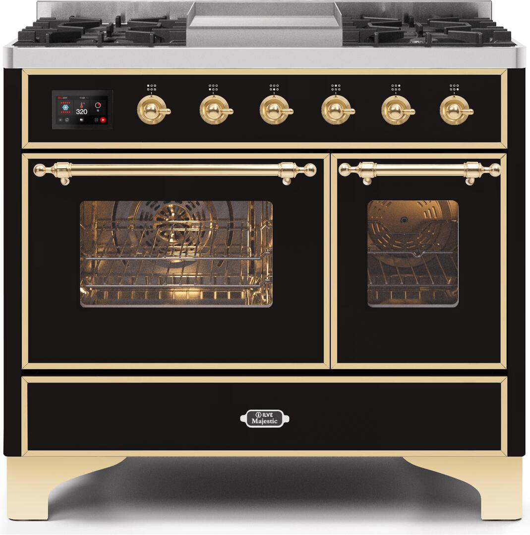 Ilve 40'' Majestic II Dual Fuel Liquid Propane Range
