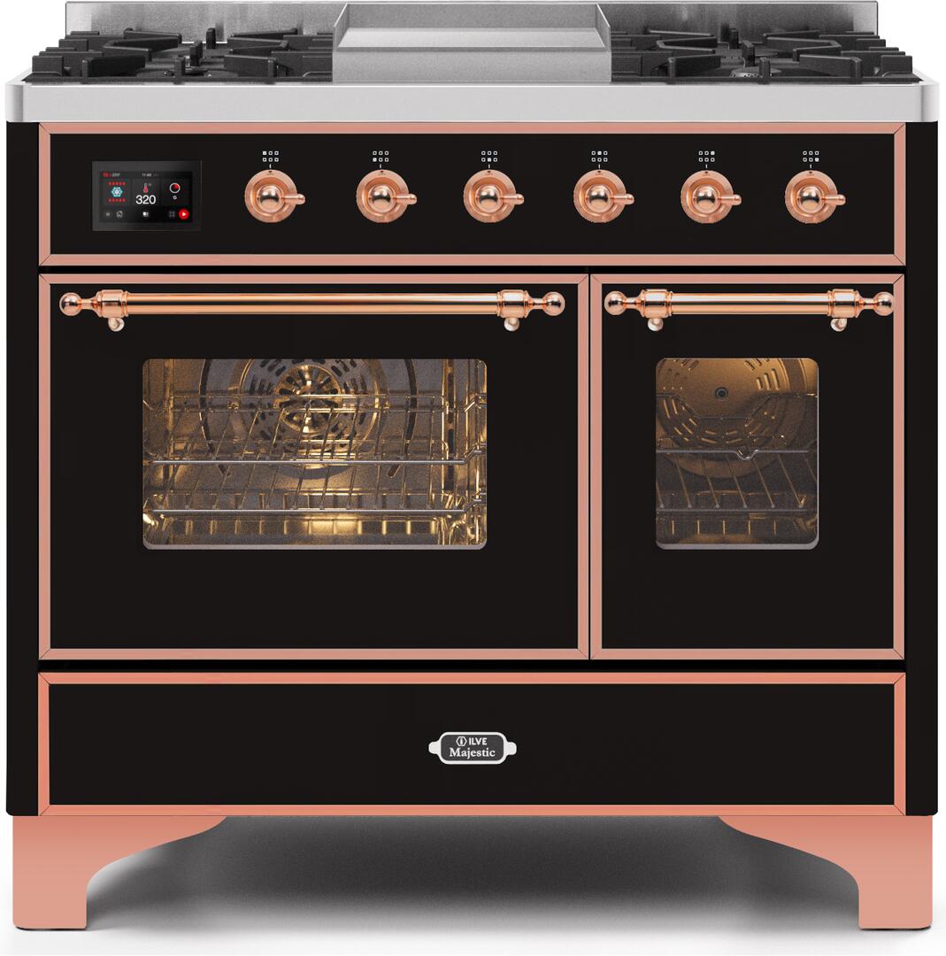 Ilve 40'' Majestic II Dual Fuel Liquid Propane Range