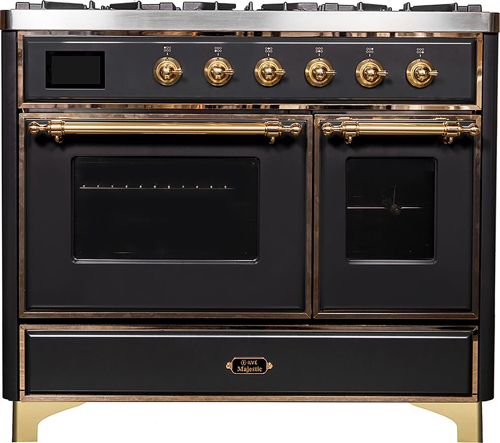 Ilve 40'' Majestic II Dual Fuel Liquid Propane Range