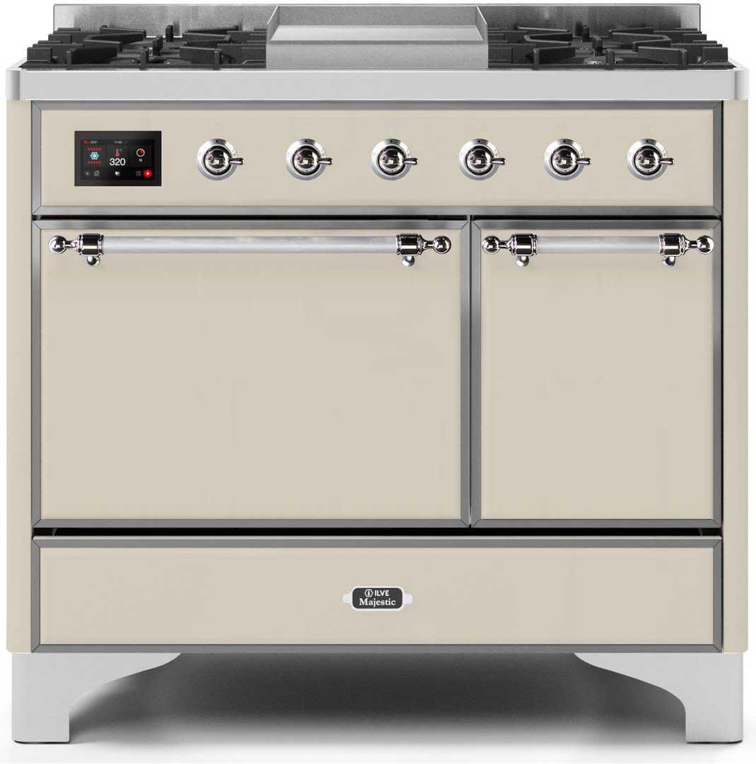 Ilve 40'' Majestic II Dual Fuel Liquid Propane Range