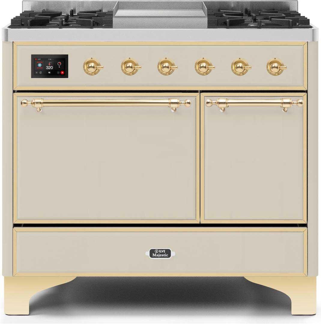 Ilve 40'' Majestic II Dual Fuel Liquid Propane Range
