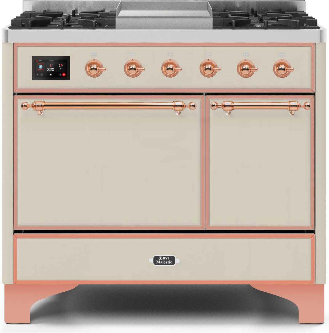 Ilve 40'' Majestic II Dual Fuel Natural  Gas Range
