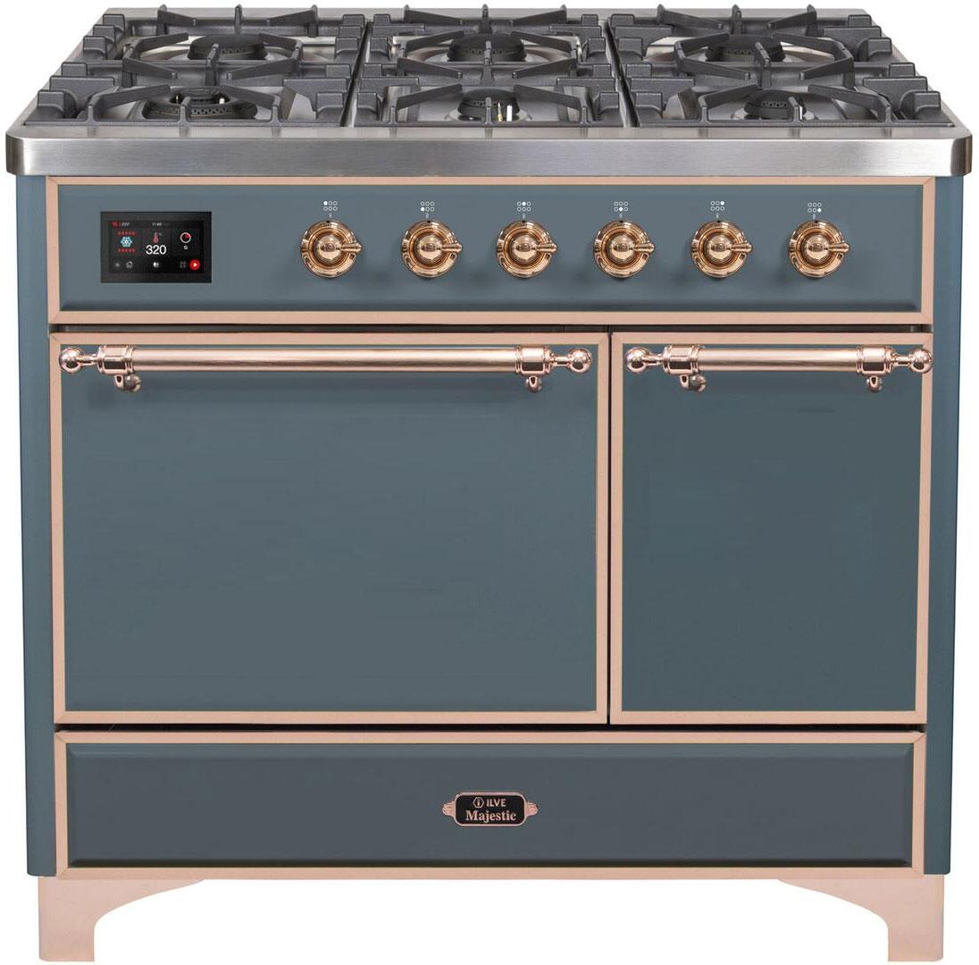 Ilve 40'' Majestic II Dual Fuel Natural  Gas Range