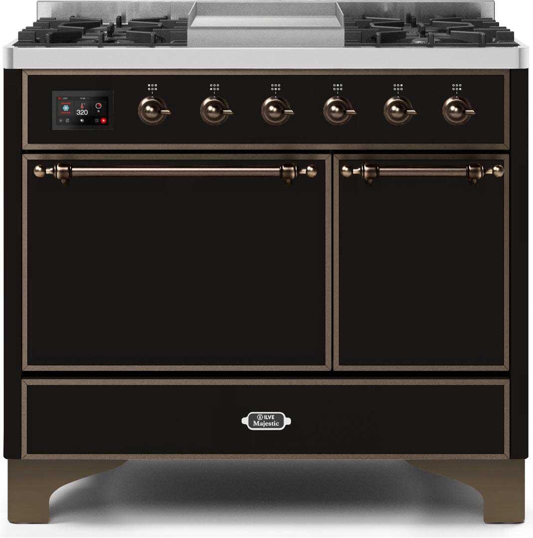 Ilve 40'' Majestic II Dual Fuel Natural  Gas Range