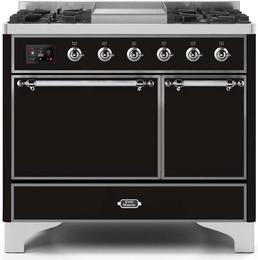 Ilve 40'' Majestic II Dual Fuel Liquid Propane Range