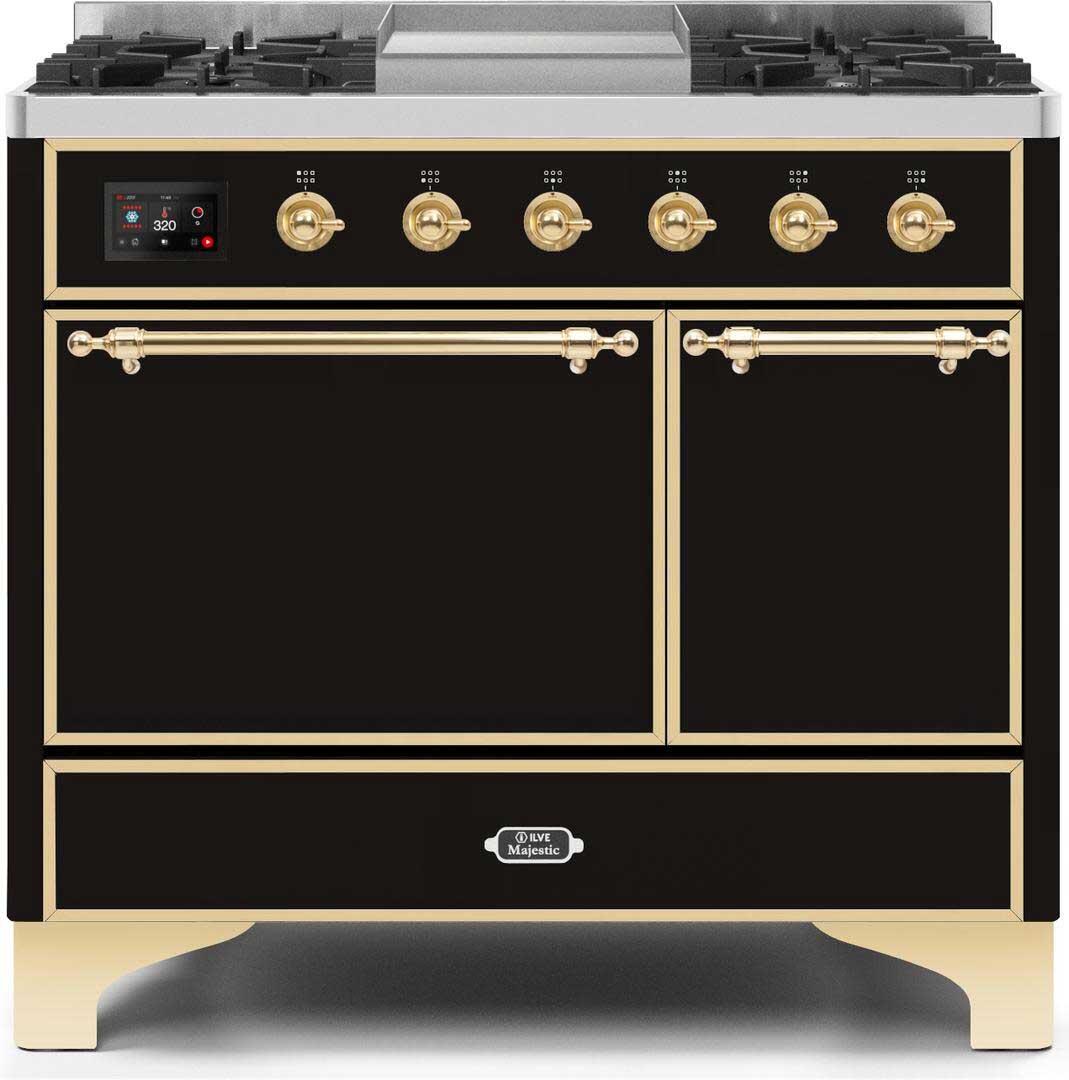 Ilve 40'' Majestic II Dual Fuel Liquid Propane Range