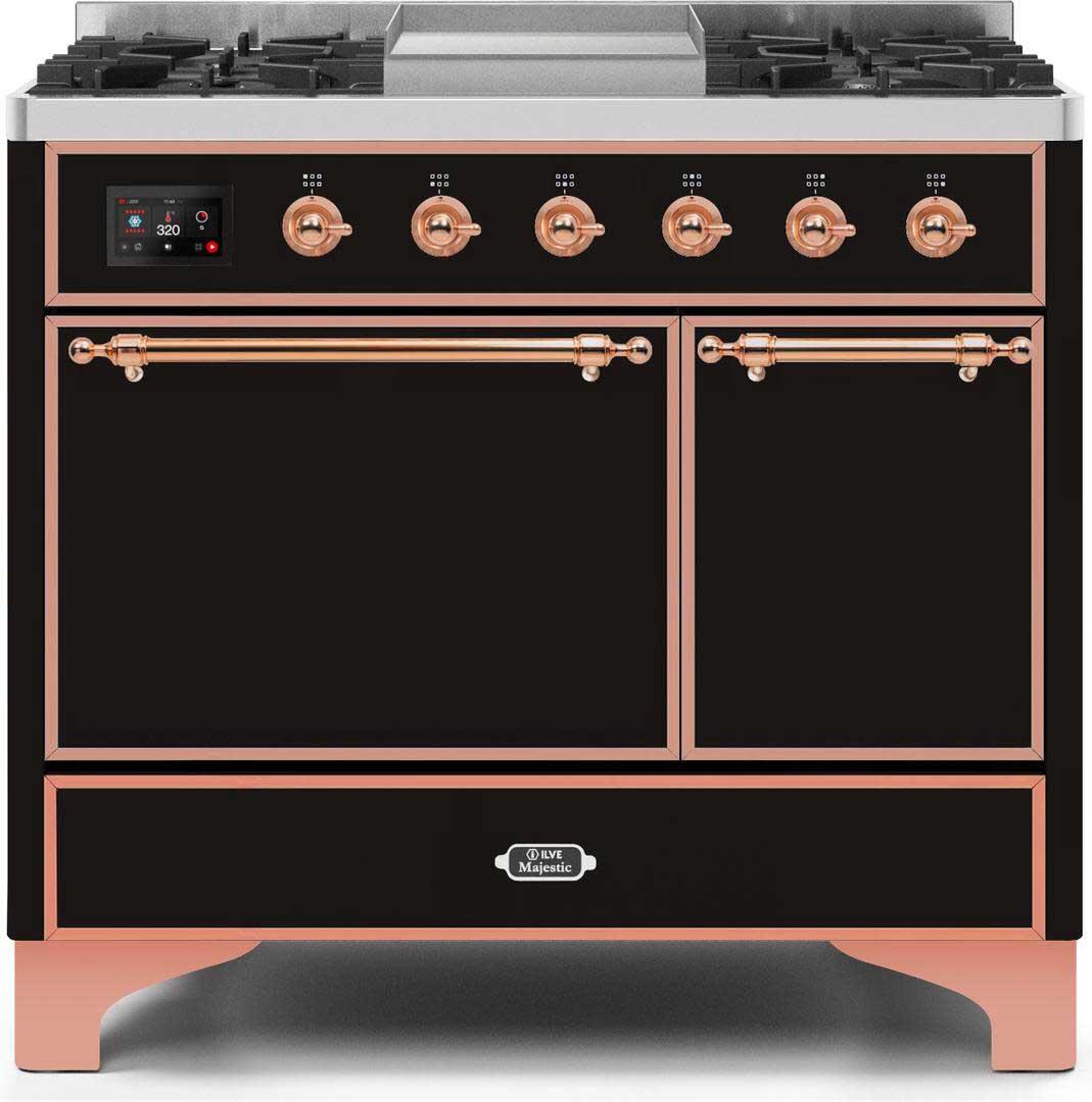 Ilve 40'' Majestic II Dual Fuel Natural  Gas Range