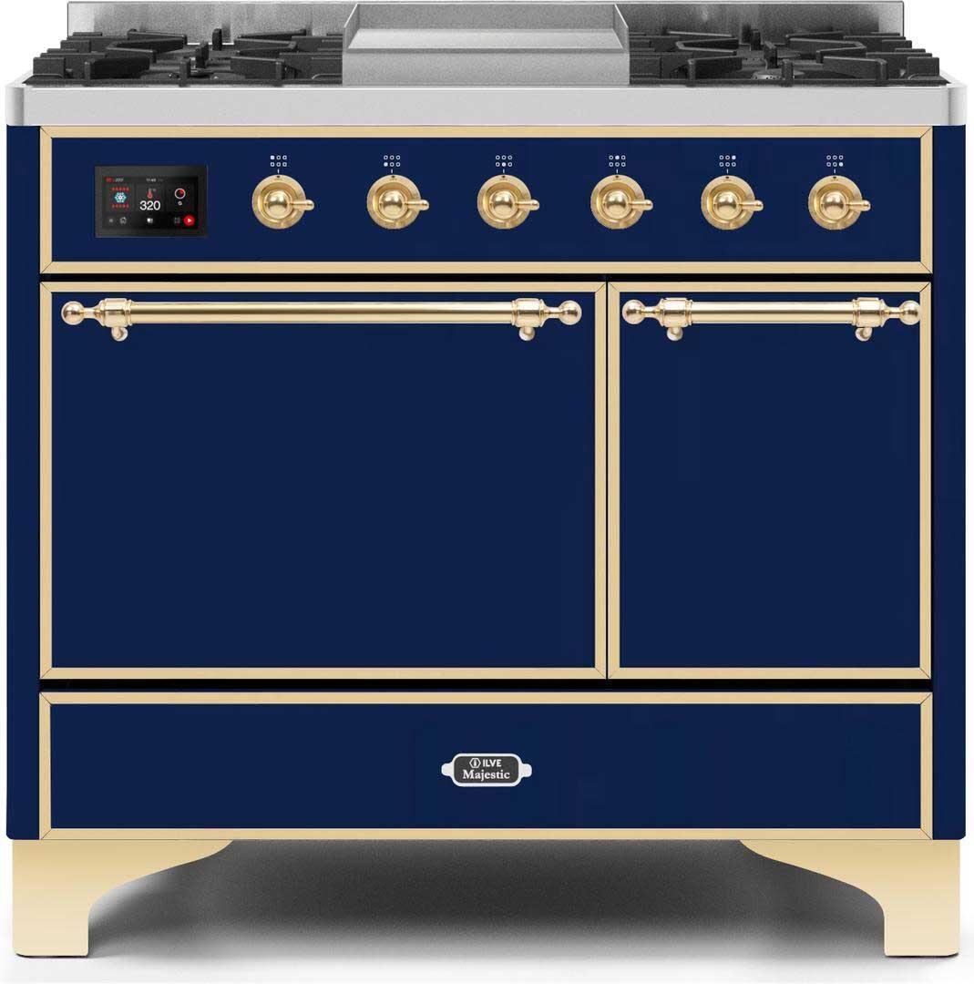 Ilve 40'' Majestic II Dual Fuel Natural  Gas Range