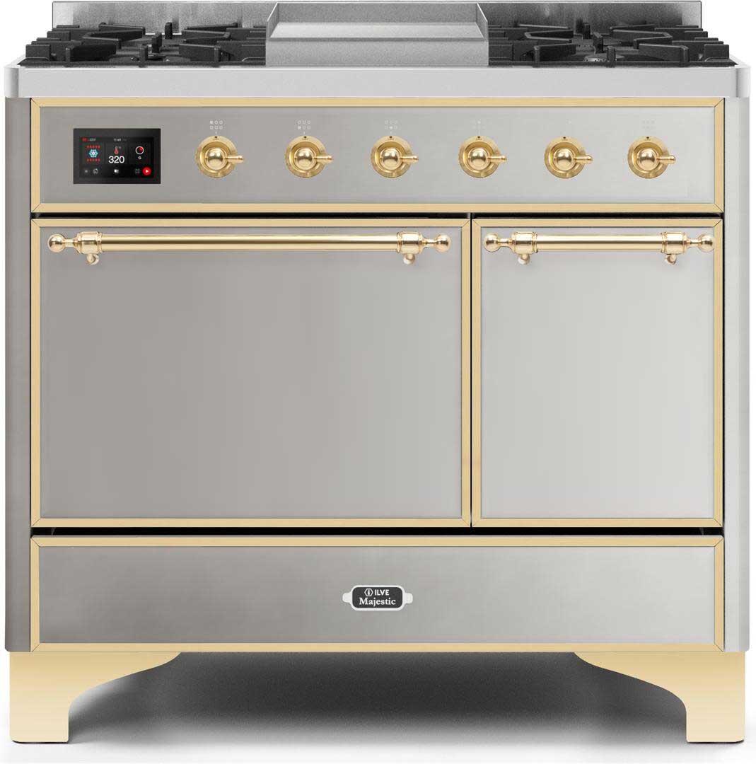 Ilve 40'' Majestic II Dual Fuel Natural  Gas Range