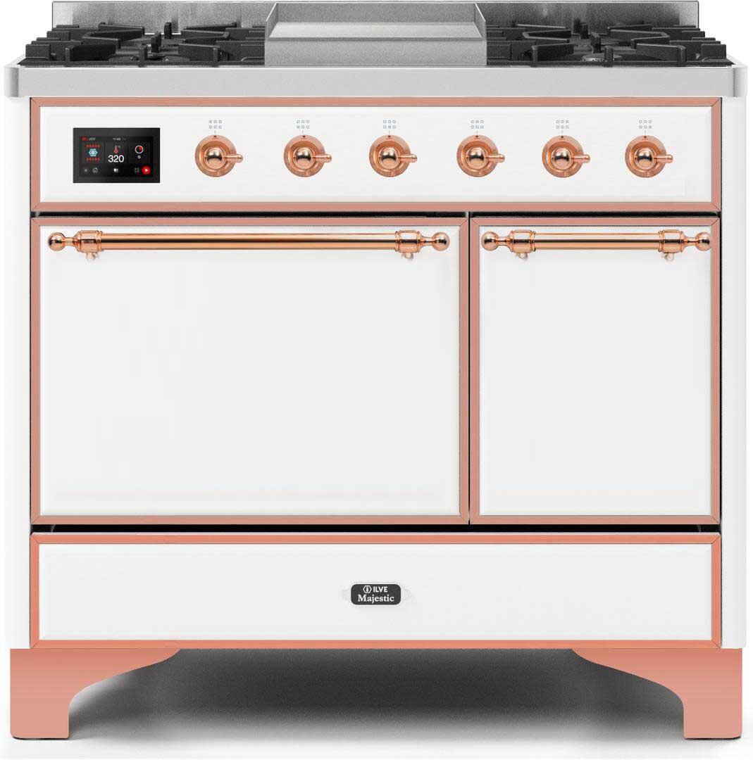 Ilve 40'' Majestic II Dual Fuel Natural  Gas Range