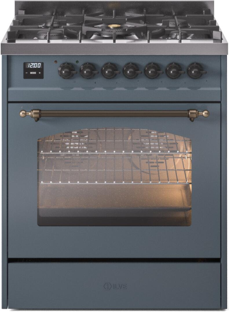 Ilve 30'' Nostalgie II Dual Fuel Liquid Propane Range