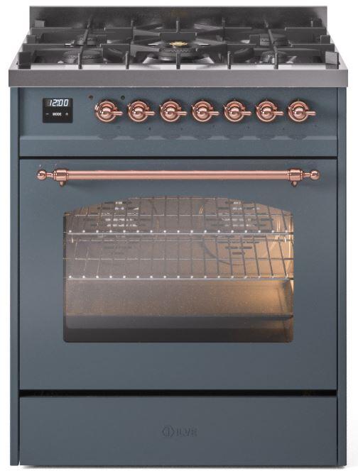 Ilve 30'' Nostalgie II Dual Fuel Natural Gas Range