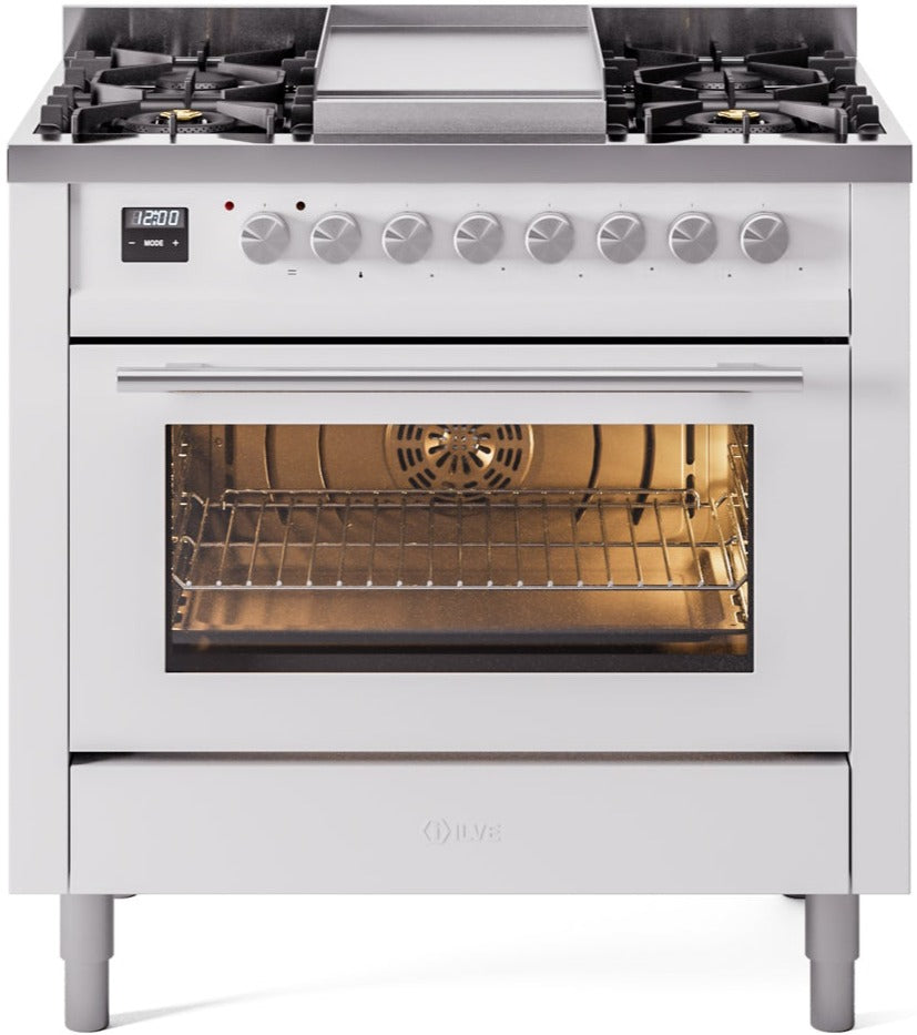 Ilve 36'' Professional Plus II Natural Gas Range