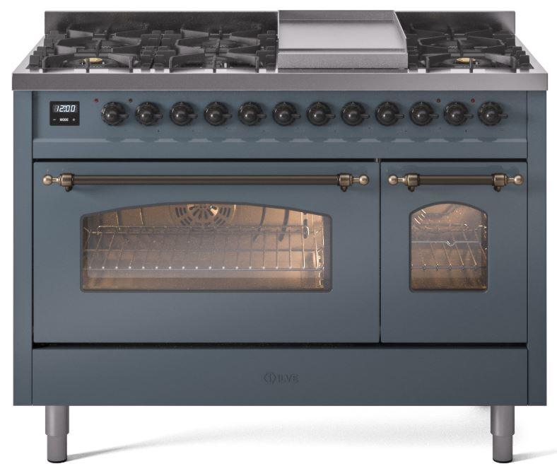 Ilve 48'' Nostalgie II Dual Fuel Liquid Propane Range