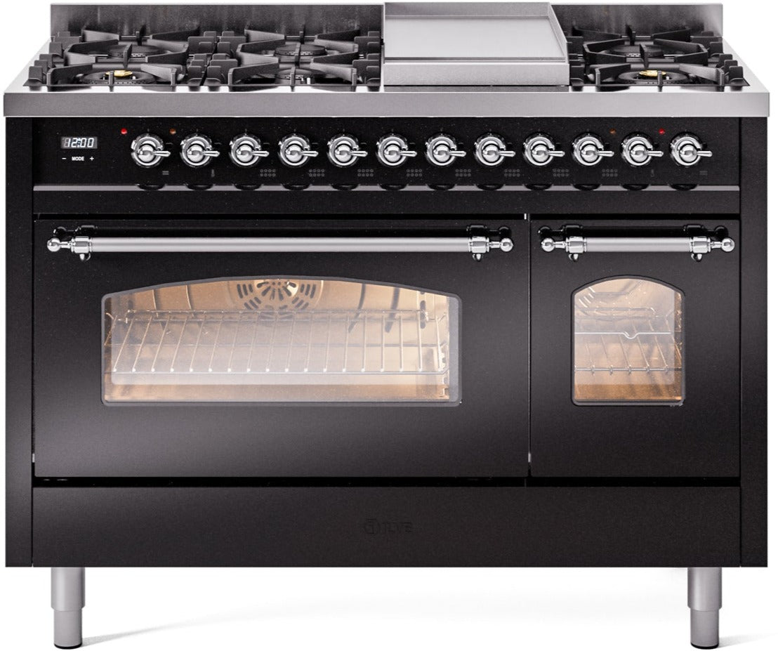 Ilve 48'' Nostalgie II Dual Fuel Liquid Propane Range