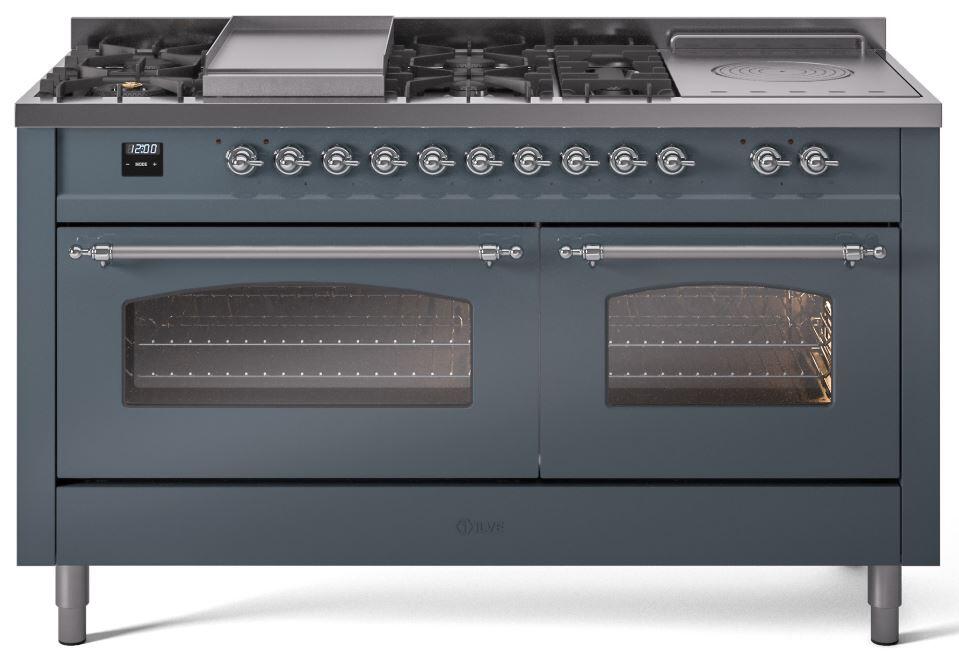 Ilve 60'' Nostalgie II Dual Fuel Natural Gas Range