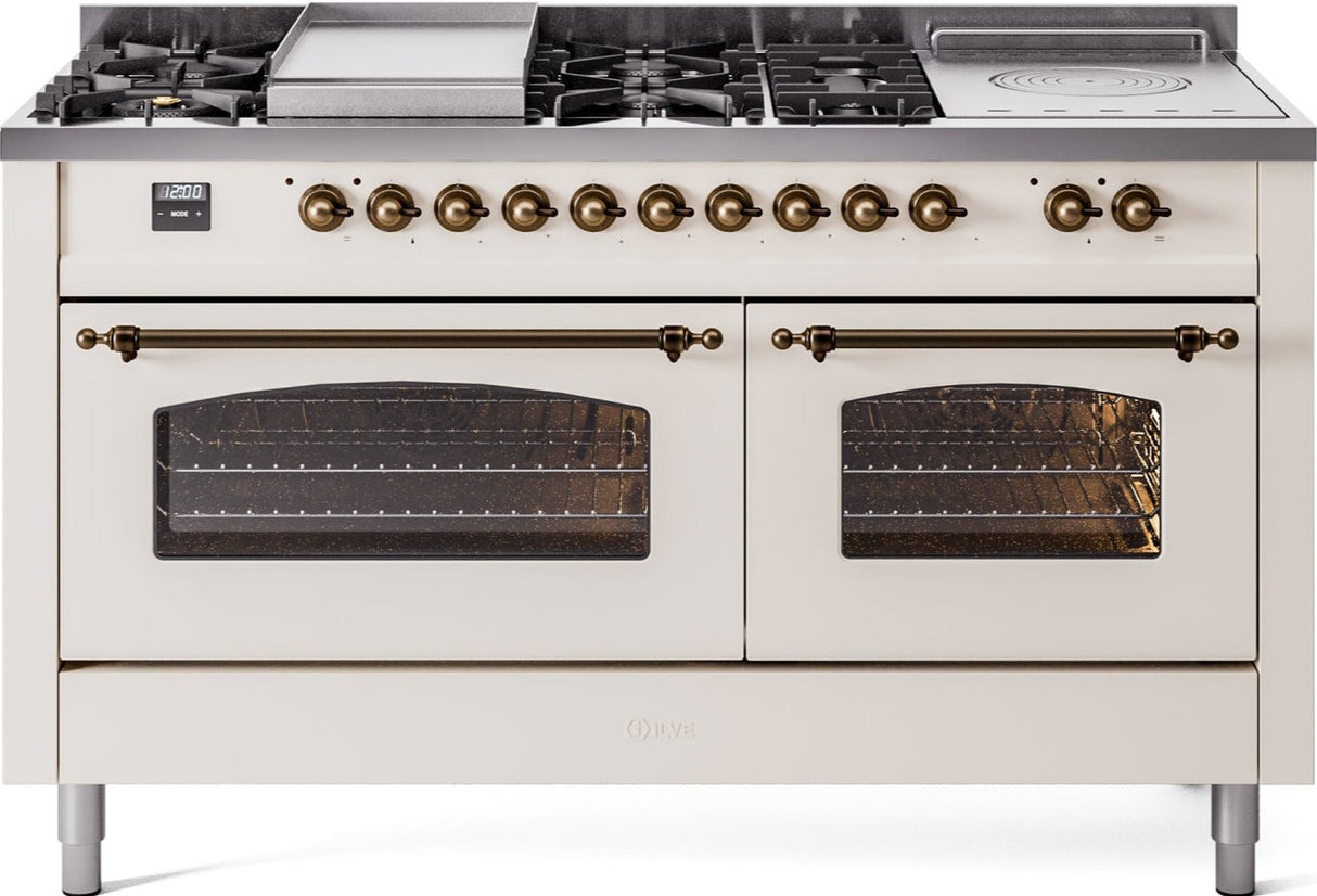 Ilve 60'' Nostalgie II Dual Fuel Liquid Propane Range