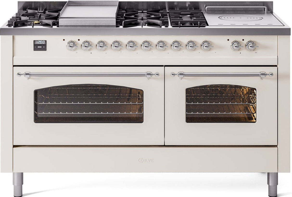 Ilve 60'' Nostalgie II Dual Fuel Liquid Propane Range