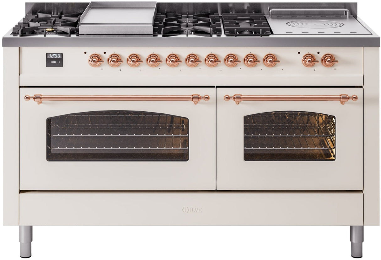 Ilve 60'' Nostalgie II Dual Fuel Natural Gas Range