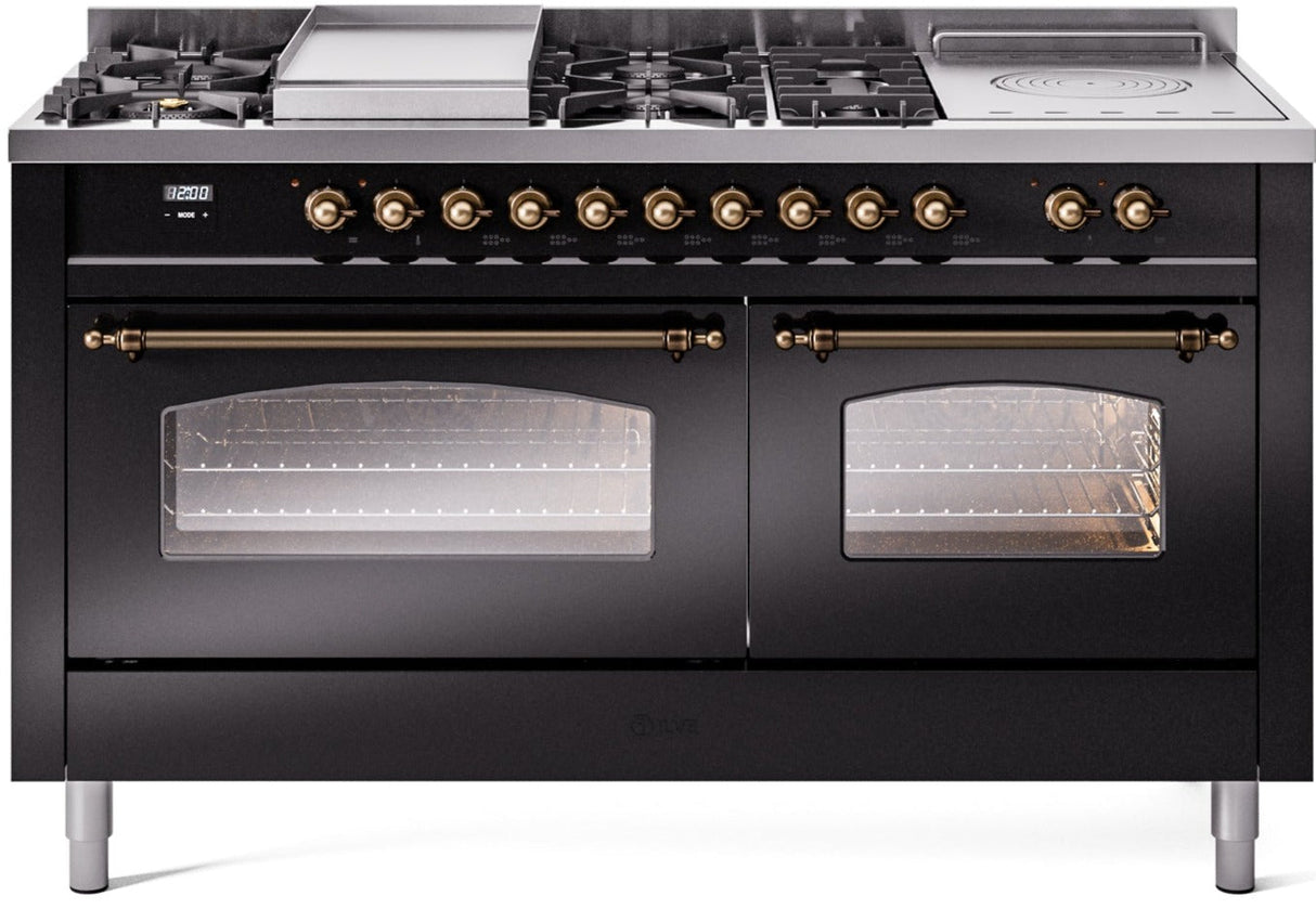 Ilve 60'' Nostalgie II Dual Fuel Liquid Propane Range
