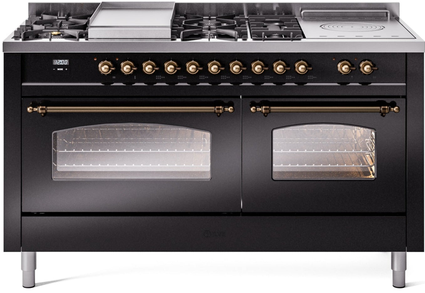 Ilve 60'' Nostalgie II Dual Fuel Natural Gas Range