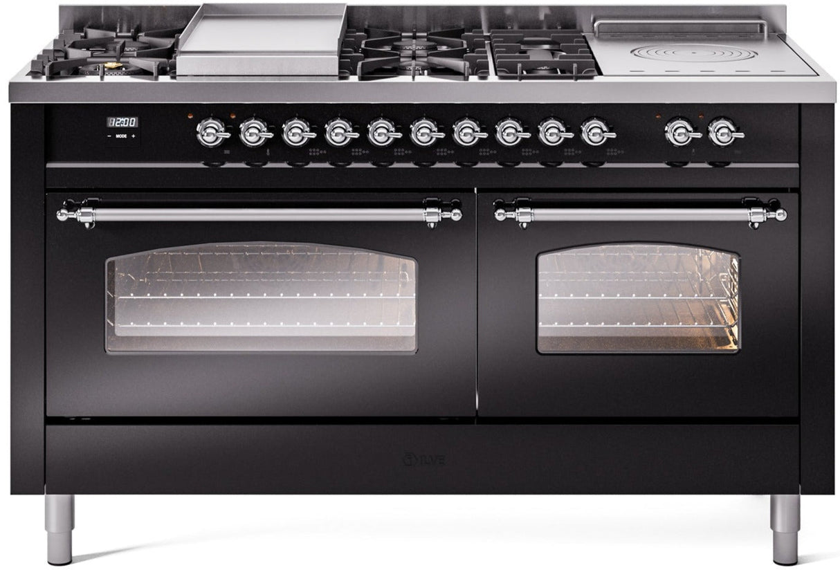 Ilve 60'' Nostalgie II Dual Fuel Liquid Propane Range