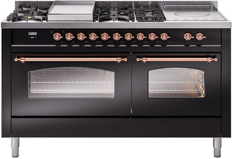 Ilve 60'' Nostalgie II Dual Fuel Natural Gas Range