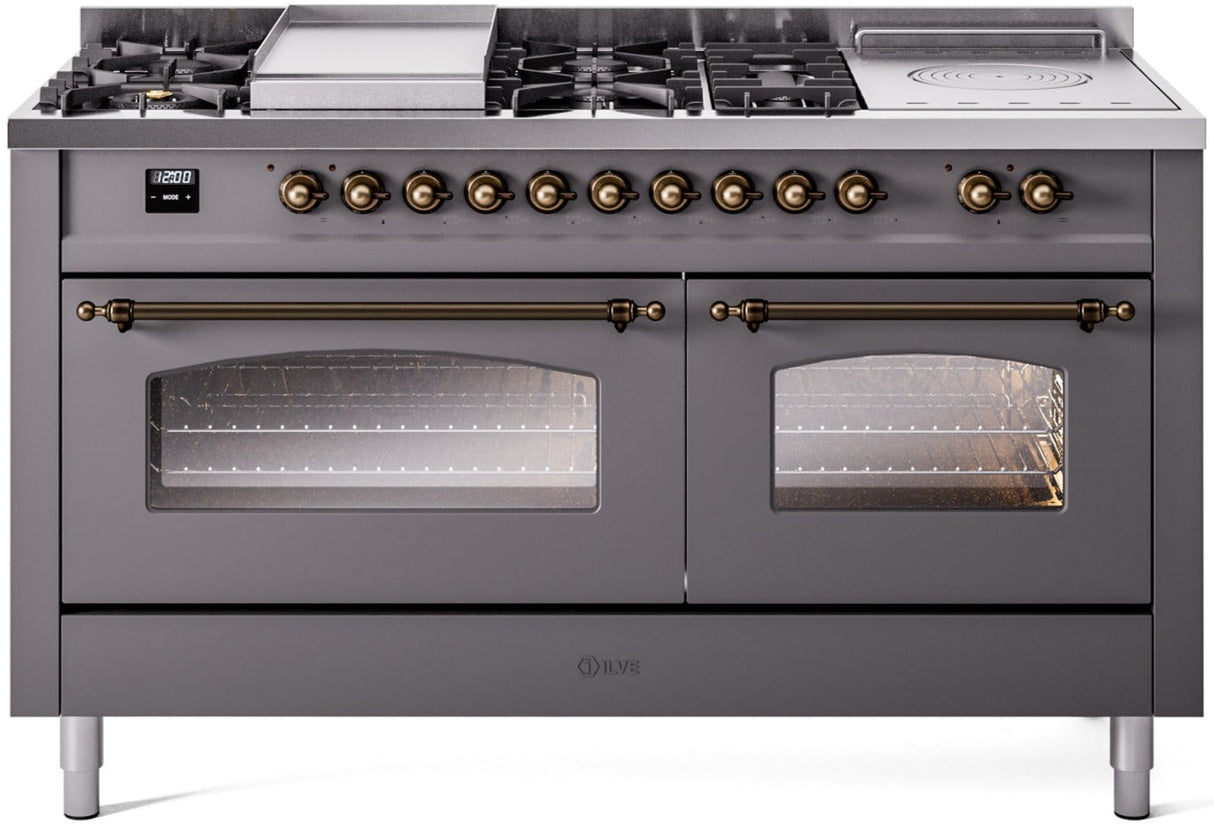 Ilve 60'' Nostalgie II Dual Fuel Liquid Propane Range