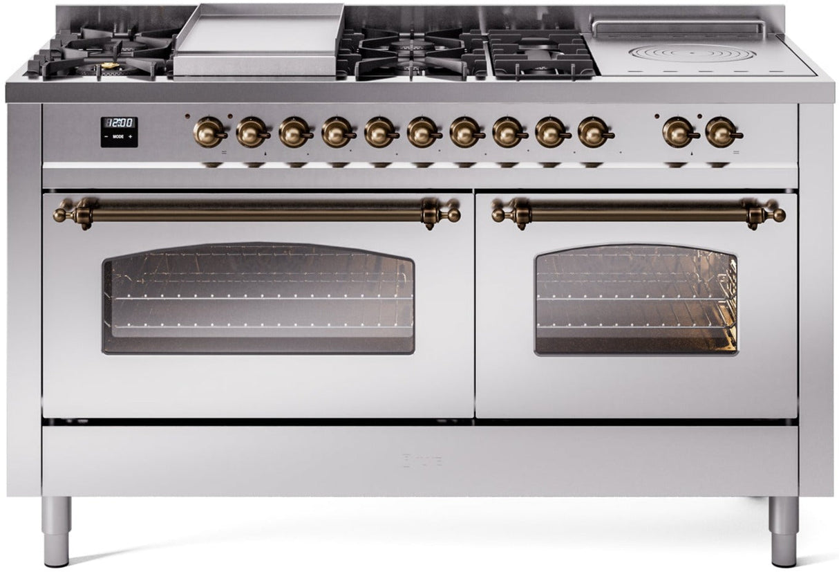Ilve 60'' Nostalgie II Dual Fuel Liquid Propane Range