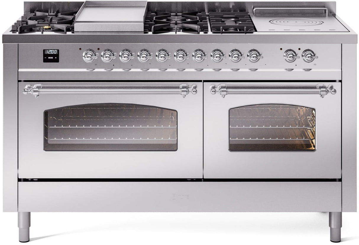 Ilve 60'' Nostalgie II Dual Fuel Natural Gas Range