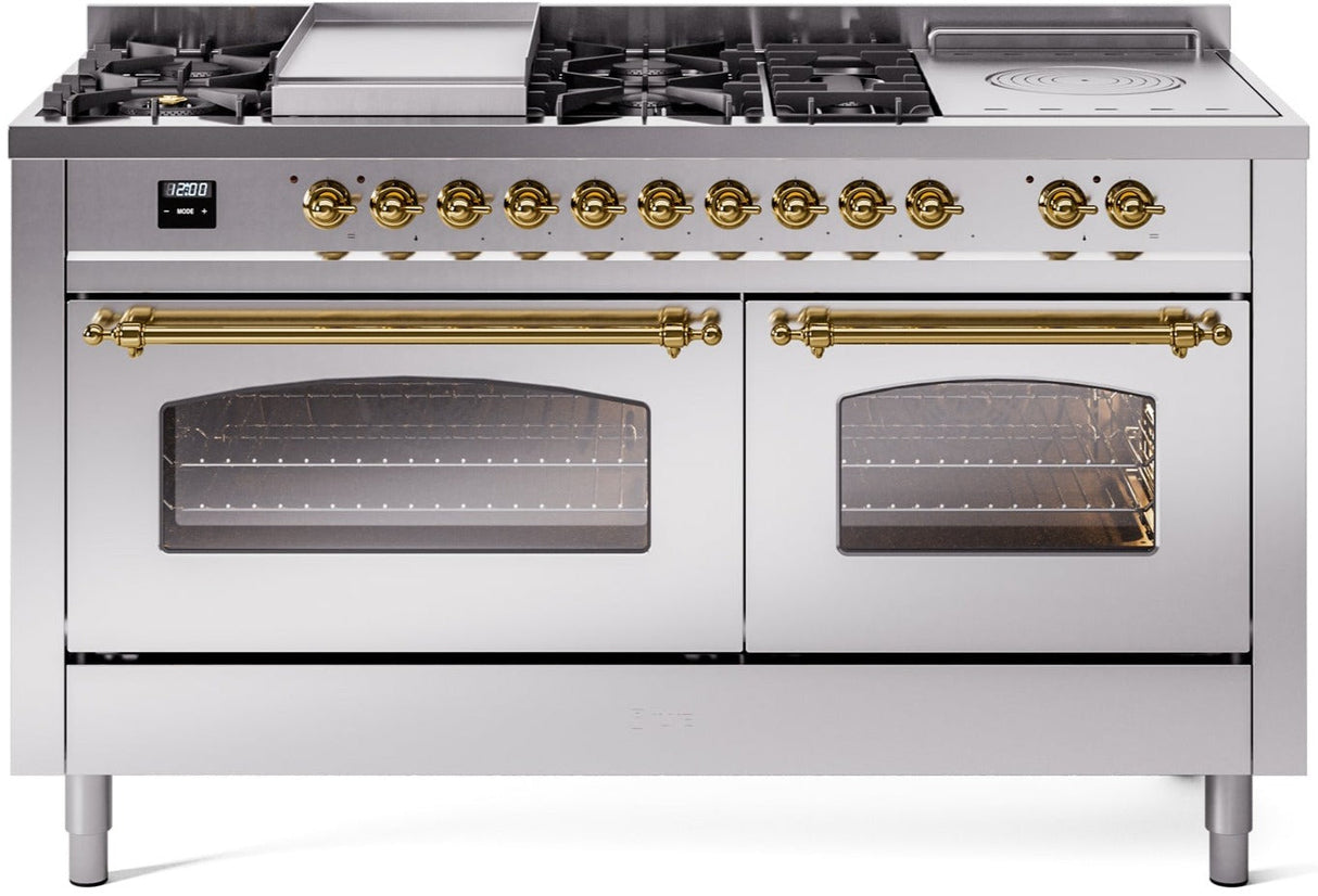 Ilve 60'' Nostalgie II Dual Fuel Liquid Propane Range