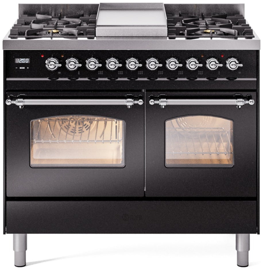 Ilve 40'' Nostalgie II Dual Fuel Natural Gas Range