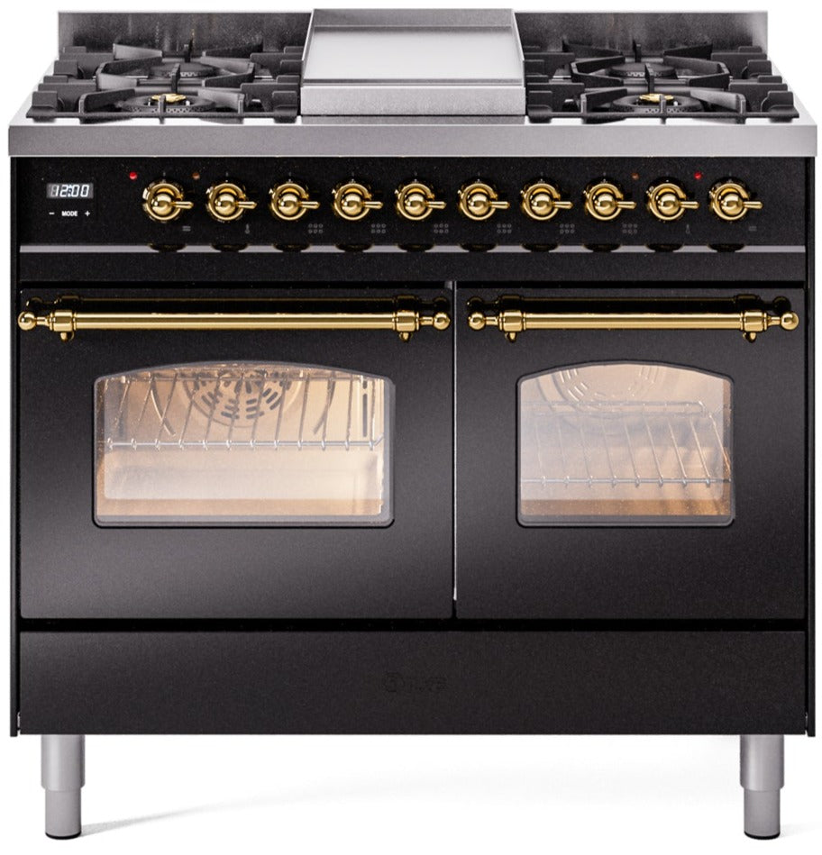 Ilve 40'' Nostalgie II Dual Fuel Liquid Propane Range