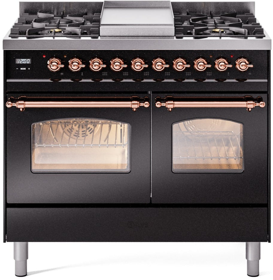 Ilve 40'' Nostalgie II Dual Fuel Liquid Propane Range