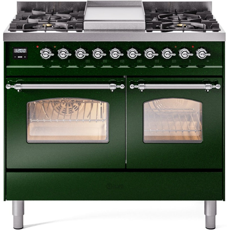 Ilve 40'' Nostalgie II Dual Fuel Liquid Propane Range