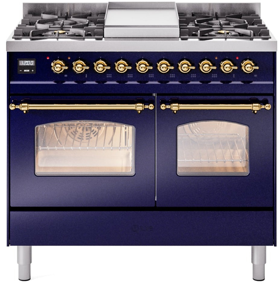 Ilve 40'' Nostalgie II Dual Fuel Liquid Propane Range