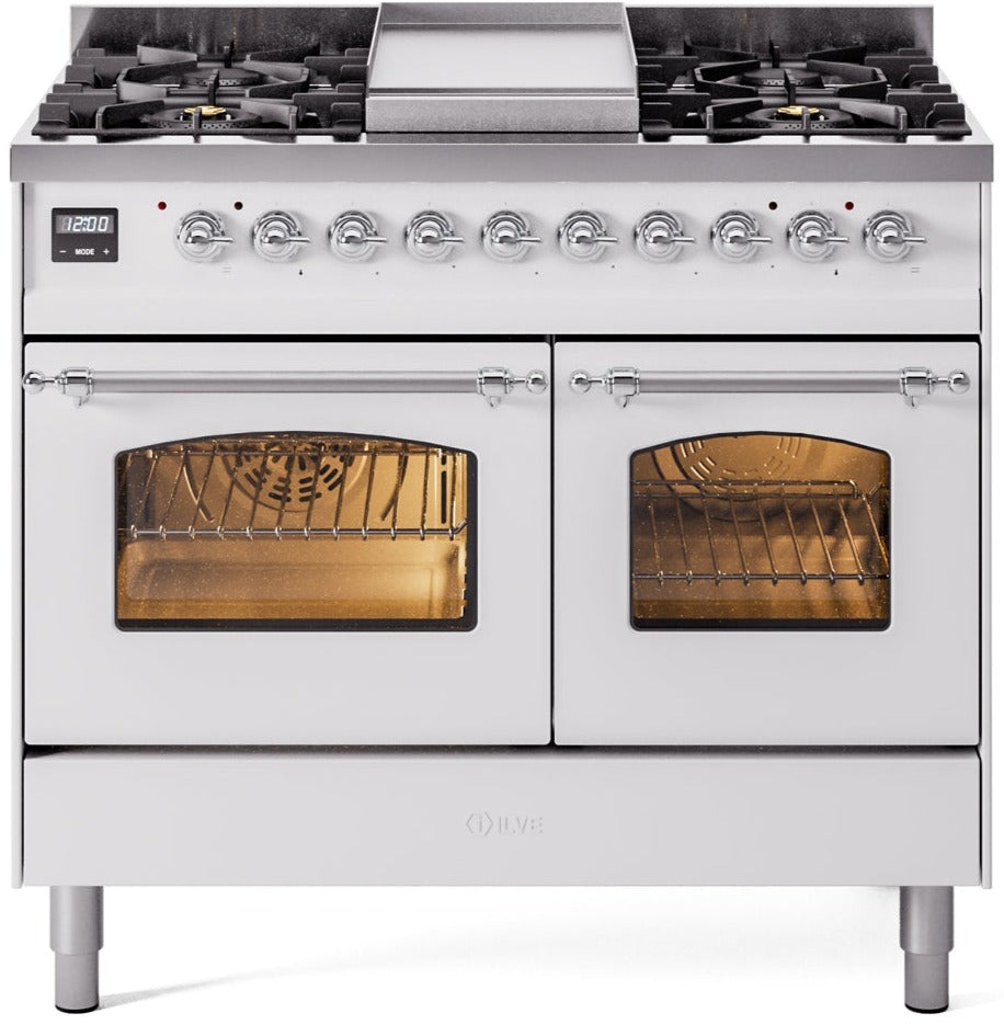Ilve 40'' Nostalgie II Dual Fuel Liquid Propane Range
