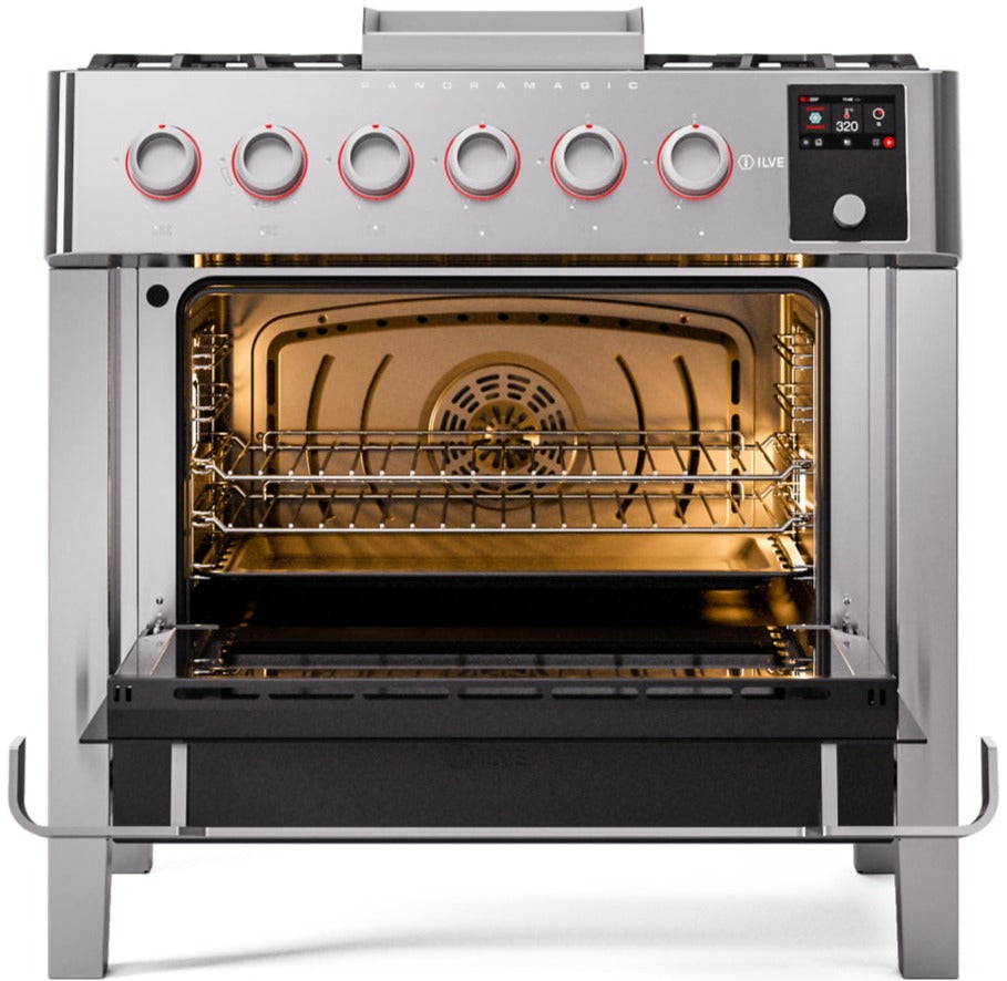 Ilve 36'' Panoramagic Dual Fuel Range