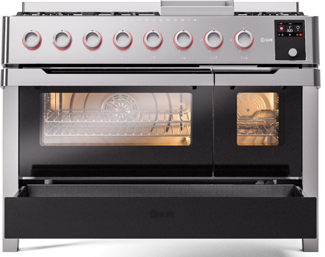 Ilve 48'' Panoramagic Dual Fuel Range