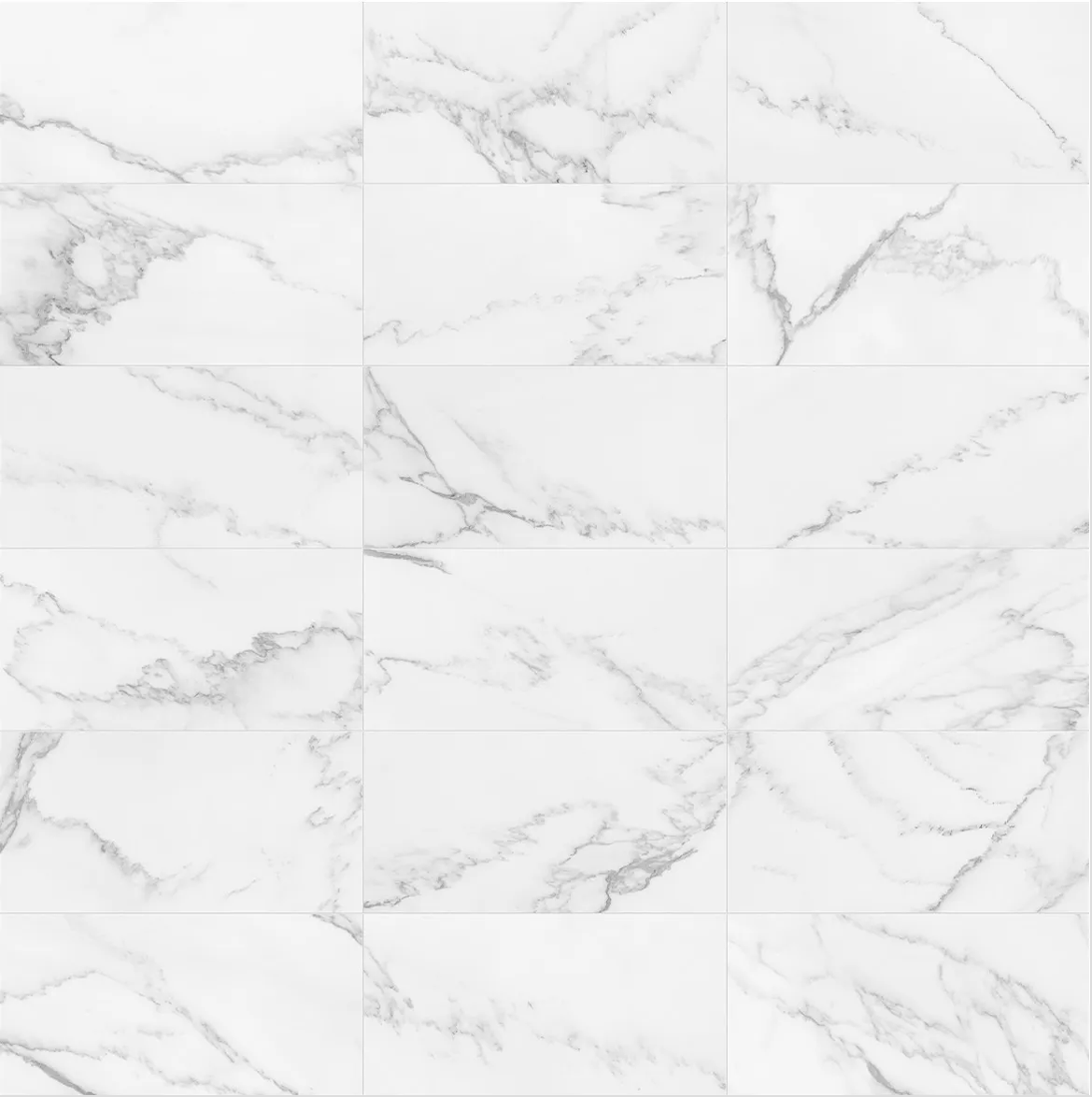 Anatolia 20X20 Lumino Bianco Matte Porcelain Tile 4500-1076-0 Bianco 20x20 - premium natural stone mosaic tile from Anatolia Tile, available at PoshHaus showroom in Keene, NH