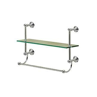 Valsan - KINGSTON Single Tier Shelf with Towel Bar